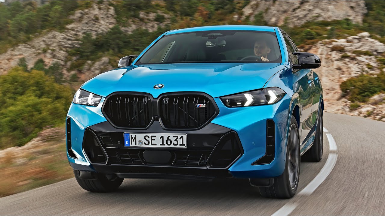New BMW X6 M60i xDrive FACELIFT 2024 FIRST LOOK, Exterior, Interior